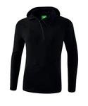 Erima Sweatshirt Kapuzensweat Schwarz/Dunkelgrün