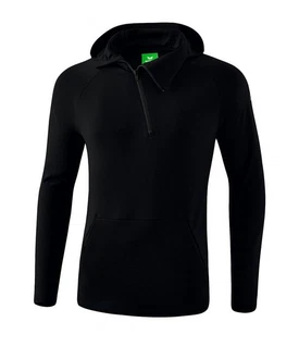 Erima Sweatshirt Kapuzensweat Schwarz/Dunkelgrün