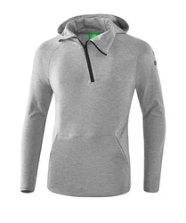 Erima Sweatshirt Kapuzensweat Grau/Hellgrau