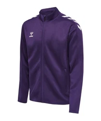 hummel Sweatjacke hmlCORE XK Trainingsjacke Dunkelblau/Lila