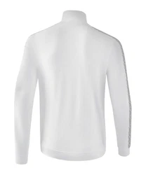 Erima Sweatjacke Essential Team Tracktop Jacke Weiß/Creme/Grau