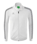 Erima Sweatjacke Essential Team Tracktop Jacke Weiß/Creme/Grau