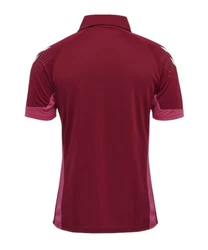 hummel T-Shirt hmlLEAD Functional Poloshirt Dunkelrot/Bordeaux/Rot