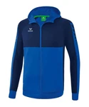 Erima Sweatjacke SIX WINGS Kapuzenjacke Blau/Hellblau/Dunkelblau