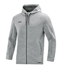 Jako Kapuzenjacke Premium Basics Grau/Schwarz/Dunkelgrau/Hellgrau/Dunkelrot