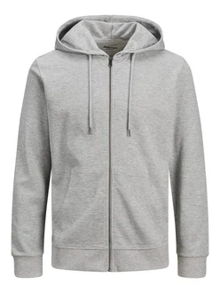Jack and Jones Herren Kapuzenpullover Zip Sweatjacke 