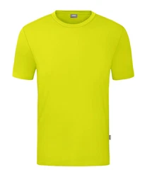 Jako T-Shirt Organic Gelb/Neonfarben/Grün