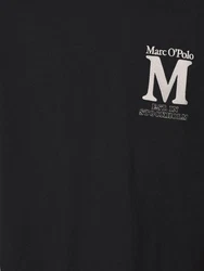 Marc O'Polo T-Shirt mit Label-Stickerei Rot/Rosa/Schwarz/Gelb/Braun
