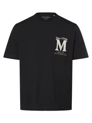 Marc O'Polo T-Shirt mit Label-Stickerei Rot/Rosa/Schwarz/Gelb/Braun