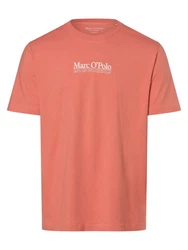 Marc O'Polo T-Shirt mit Label-Stickerei Orange/Rot/Rosa