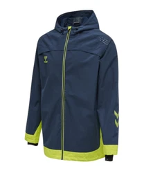hummel Sweatjacke hmlLEAD All Weather Jacke Dunkelblau/Hellblau/Blau