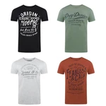 riverso Herren T-Shirt RIVLeon Regular Fit Kurzarm Print Tee Shirt Dunkelgrün/Lila/Grün riverso Herren T-Shirt RIVLeon Regular Fit Kurzarm Print Tee Shirt Dunkelgrün/Lila/Grün