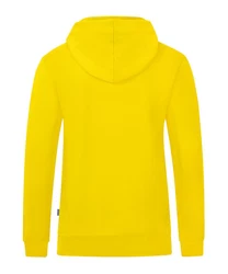 Jako Sweatjacke Organic Kapuzenjacke Gelb