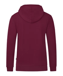 Jako Sweatjacke Organic Kapuzenjacke Dunkelrot/Lila/Rosa/Bordeaux