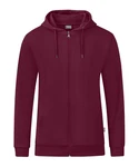 Jako Sweatjacke Organic Kapuzenjacke Dunkelrot/Lila/Rosa/Bordeaux