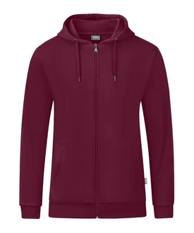 Jako Sweatjacke Organic Kapuzenjacke Dunkelrot/Lila/Rosa/Bordeaux