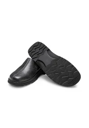 Vitaform Herrenschuhe Clog Schwarz