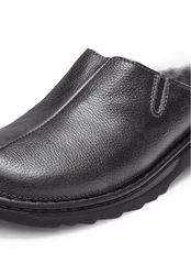 Vitaform Herrenschuhe Clog Schwarz