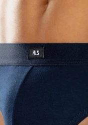 H.I.S Slip mit Logo vorn (3-St) 