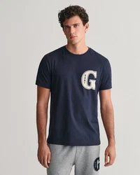 Gant T-Shirt G GRAPHIC T-SHIRT Dunkelblau/Grau/Rot/Hellblau