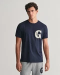 Gant T-Shirt G GRAPHIC T-SHIRT Dunkelblau/Grau/Rot/Hellblau