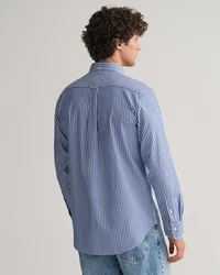 Gant Langarmhemd REG POPLIN STRIPE SHIRT Blau/Hellblau/Dunkelblau