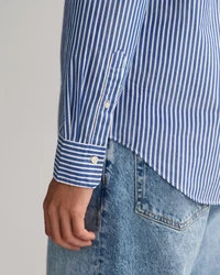 Gant Langarmhemd REG POPLIN STRIPE SHIRT Blau/Hellblau/Dunkelblau