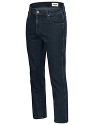 Wrangler Texas Stretch Herrenjeans mit Gürtel Dunkelblau/Blau