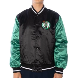 Bomberjacke Jacke NBA Satin Bomber Boston Ce, G M, F blk/green