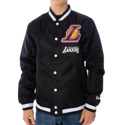 New Era Bomberjacke Jacke Logoselect Loslak LA Lakers Logo Varsity Rot/Schwarz/Dunkelblau