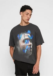 Mister Tee Herren Le Papillon Tee Dunkelblau/Dunkelgrau/Rot/Gelb/Blau/Grau/Lila