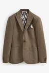 Next Sakko Nova Fides Khaki/Beige/Braun