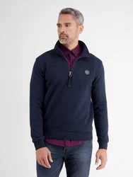 LERROS Sweat-Troyer Dunkelblau/Blau