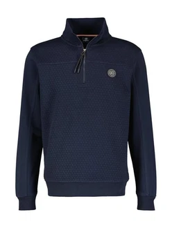 LERROS Sweat-Troyer Dunkelblau/Blau
