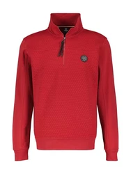 LERROS Sweat-Troyer Dunkelrot/Rot