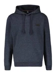 LERROS Hoodie Sweat-Hoodie in Strukturqualität Dunkelblau/Grau