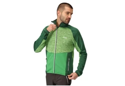 Regatta Strickfleecejacke Coldane V Grün/Neonfarben