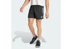 adidas Own The Run Shorts Schwarz/Dunkelgrau