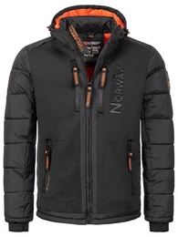 Winterjacke Herren Winterjacke Outdoorjacke mit Kapuze