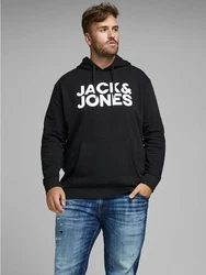 Jack & Jones Plus Sweatshirt 'JJEcorp' Schwarz (6480)
