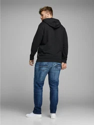 Jack & Jones Plus Sweatshirt 'JJEcorp' Schwarz (6480)