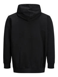 Hoodie Hoodie mit Logo Print JJECORP Kapuzen Pullover 6480 in Schwarz-2