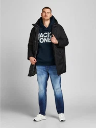 Jack & Jones Plus Sweatshirt 'JJEcorp' Navy (6480)