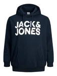 Jack & Jones Plus Sweatshirt 'JJEcorp' Navy (6480)