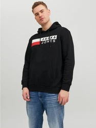 Jack & Jones Plus Sweatshirt 'JJEcorp' Schwarz (6480)