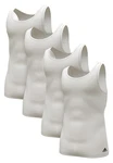 adidas Sportswear Unterhemd 4 Pack Active Flex Cotton 3 Stripes 