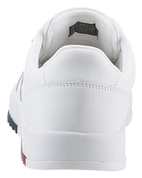 Tommy Jeans Retro ESS Sneaker mit Markenlogo Weiß/Creme/Dunkelblau