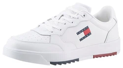 Tommy Jeans Retro ESS Sneaker mit Markenlogo Weiß/Creme/Dunkelblau