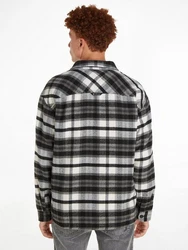 Tommy Jeans Fleecehemd TJM Fleece Lined Check Shirt EXT Gelb/Grau/Rot/Schwarz/Hellgrau/Hellblau