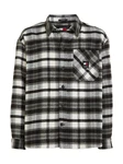 Tommy Jeans Fleecehemd TJM Fleece Lined Check Shirt EXT Gelb/Grau/Rot/Schwarz/Hellgrau/Hellblau